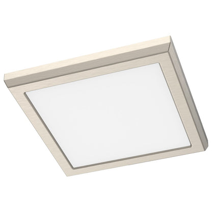 Satco 62-1917 10W LED Fixture Blink Performer - 7 Inch Square Brushed