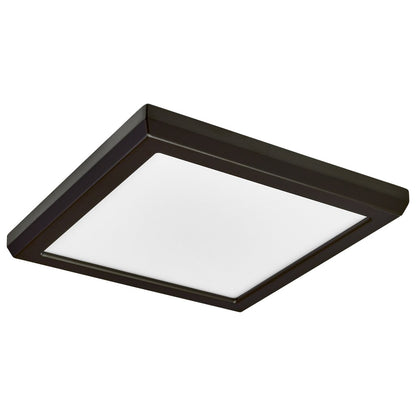 Satco 62-1916 10W LED Fixture Blink Performer - 7 Inch Square Bronze