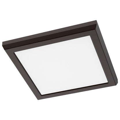 Satco 62-1916 10W LED Fixture Blink Performer - 7 Inch Square Bronze