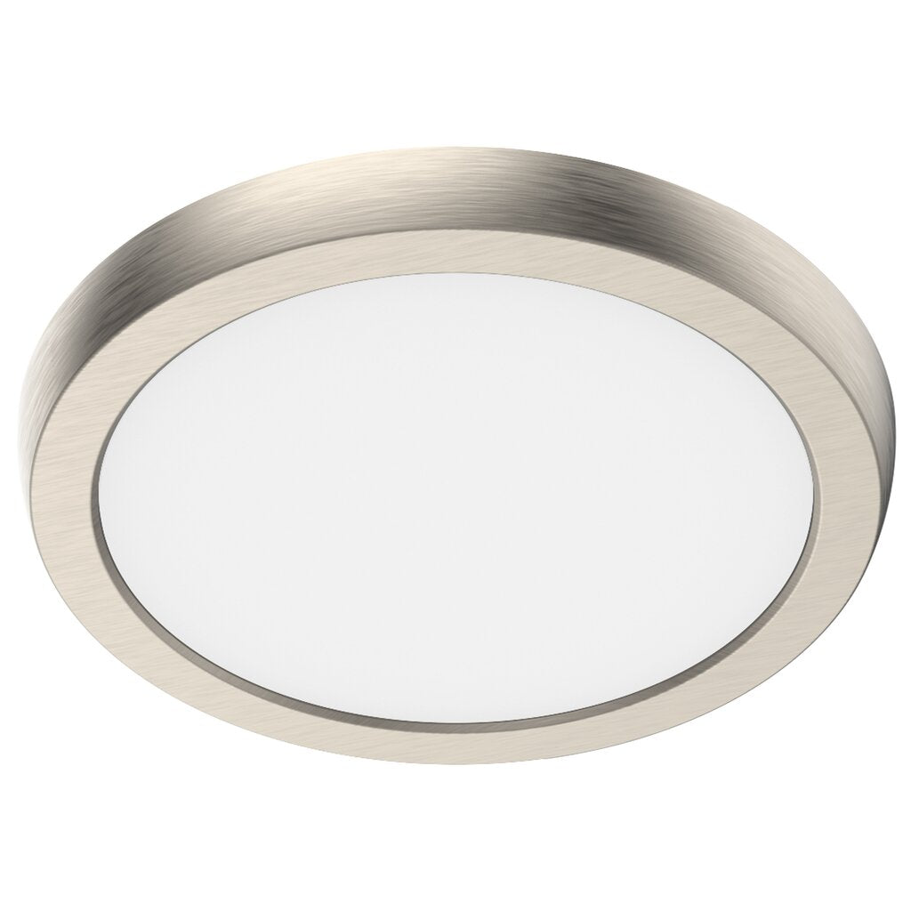 Satco 62-1913 10W LED Fixture Blink Performer - 7 Inch Round Brushed