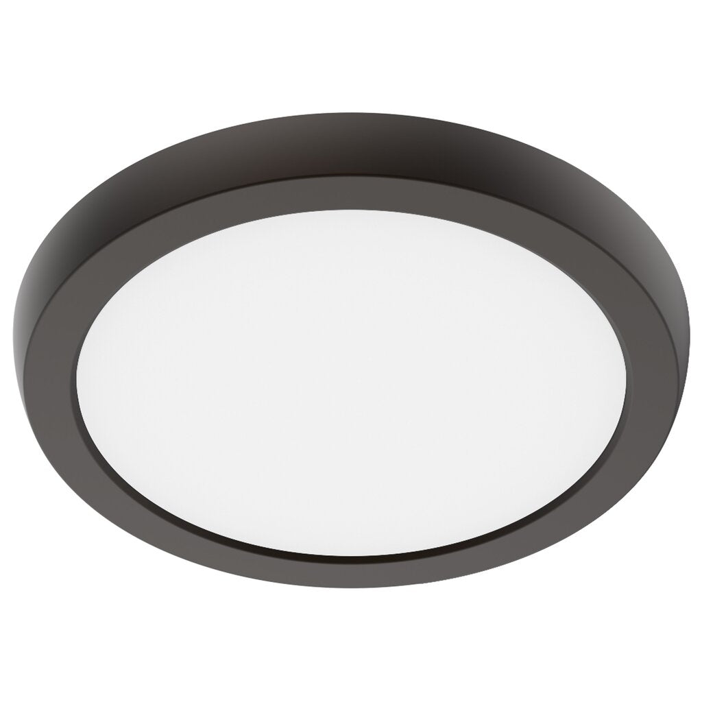 Satco 62-1912 10W LED Fixture Blink Performer - 7 Inch Round Bronze
