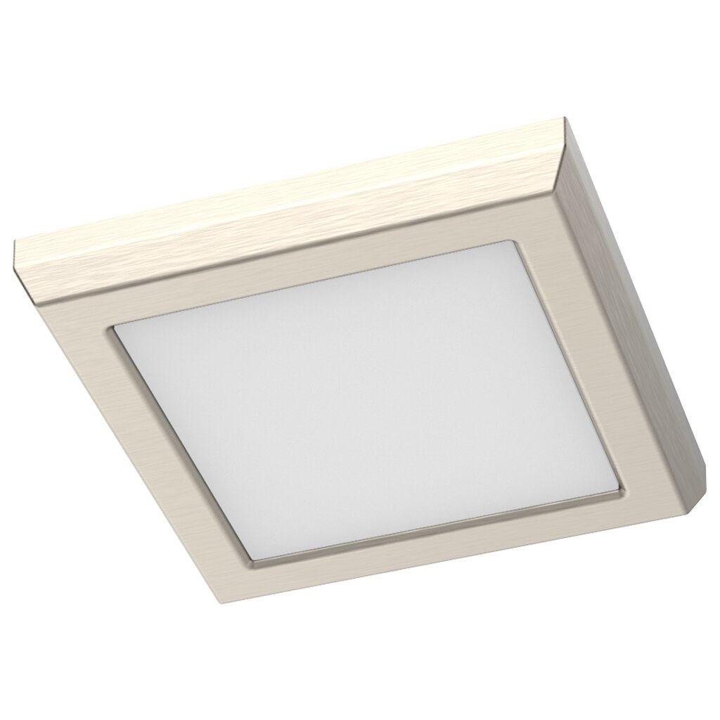 Satco 62-1907 8W LED Fixture Blink Performer - 5 Inch Square Brushed