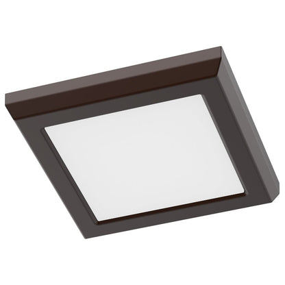 Satco 62-1906 8W LED Fixture Blink Performer - 5 Inch Square Bronze
