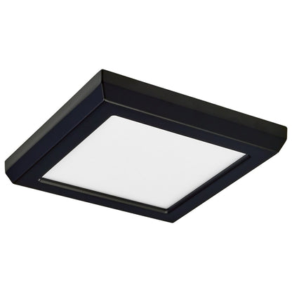 Satco 62-1905 8W LED Fixture Blink Performer - 5 Inch Square Black