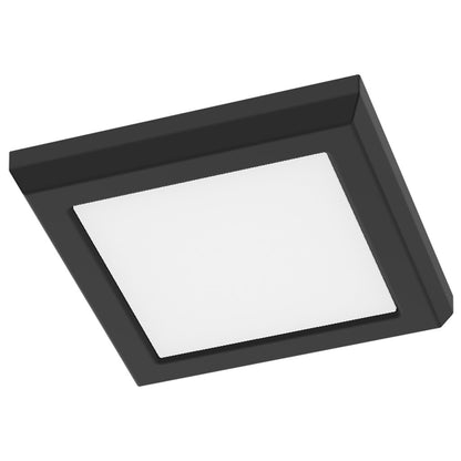 Satco 62-1905 8W LED Fixture Blink Performer - 5 Inch Square Black
