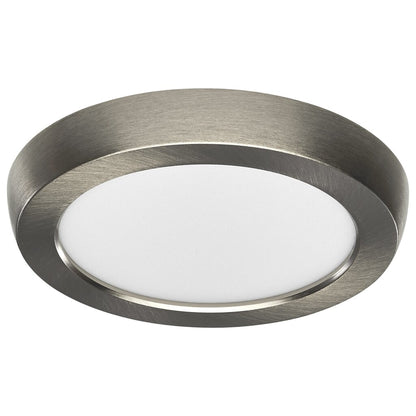 Satco 62-1903 8W LED Fixture Blink Performer - 5 Inch Round Brushed