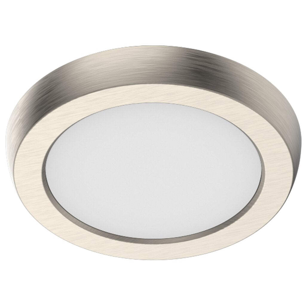 Satco 62-1903 8W LED Fixture Blink Performer - 5 Inch Round Brushed