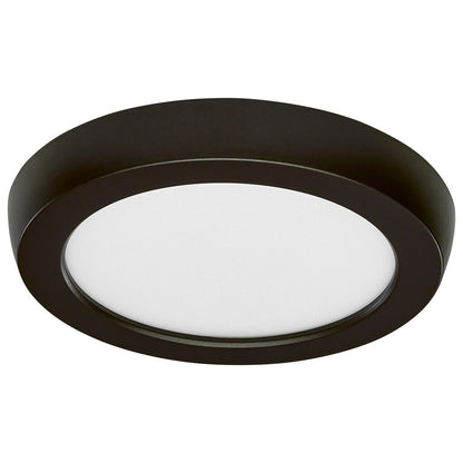 Satco 62-1902 8W LED Fixture Blink Performer - 5 Inch Round Bronze