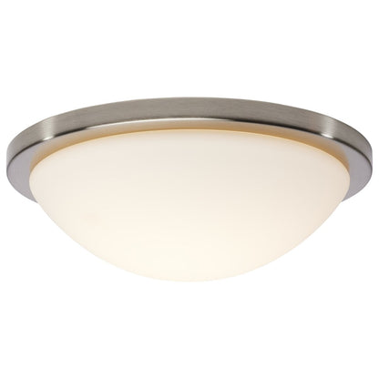 Satco 62-1843 18W LED Dimmable Fixture Button - 13 Inch Flush Mount