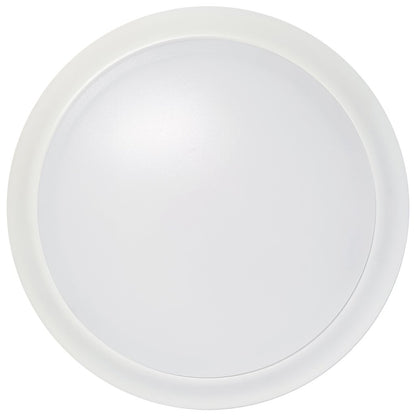 Satco 62-1815 9.5W LED Fixture - 10 Inch Disk Light White Finish CCT