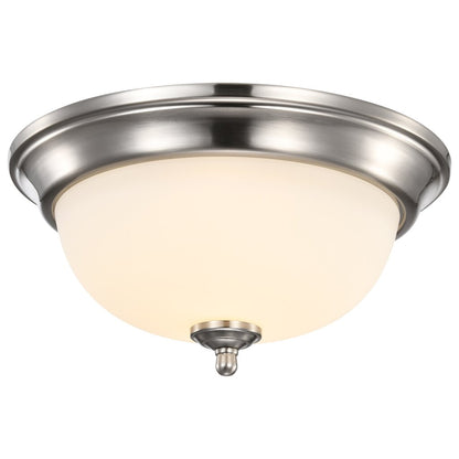 Satco 62-1560 19W LED Fixture Center Lock 13 Inch Flush Mount - 3000K
