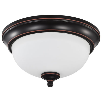 Satco 62-1557 19W LED Fixture Center Lock 11 Inch Flush Mount - 3000K