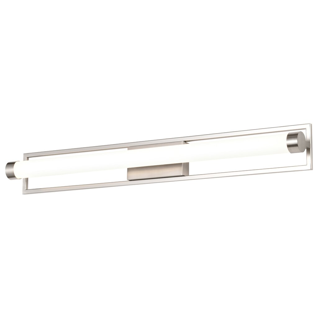 Satco 62-1543 39W LED Fixture Canal Large Vanity - Brushed Nickel