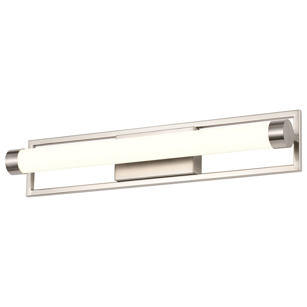Satco 62-1542 26W LED Fixture Canal Medium Vanity - Brushed Nickel