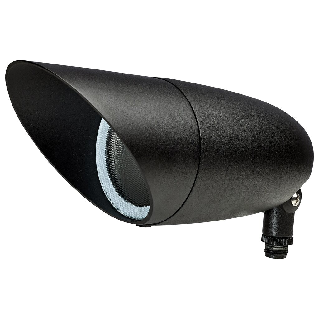 Satco 62-1199 12W LED Fixture Landscape Flood - Matte Black Finish