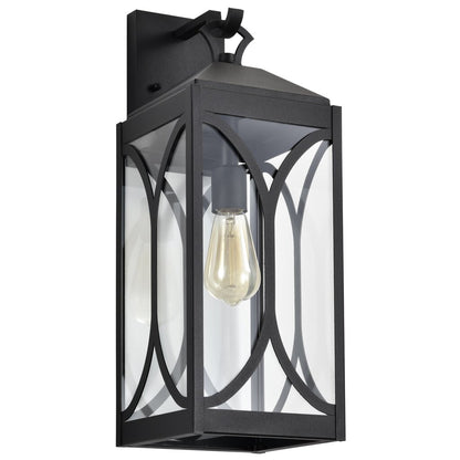 Satco 60-8123 Fixture Oaklyn - 1 Light Large Wall Lantern Matte Black