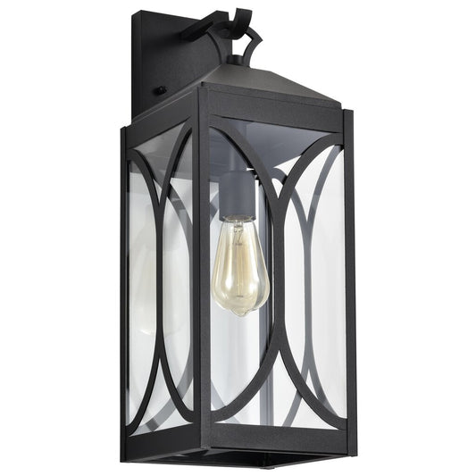 Satco 60-8123 Fixture Oaklyn - 1 Light Large Wall Lantern Matte Black