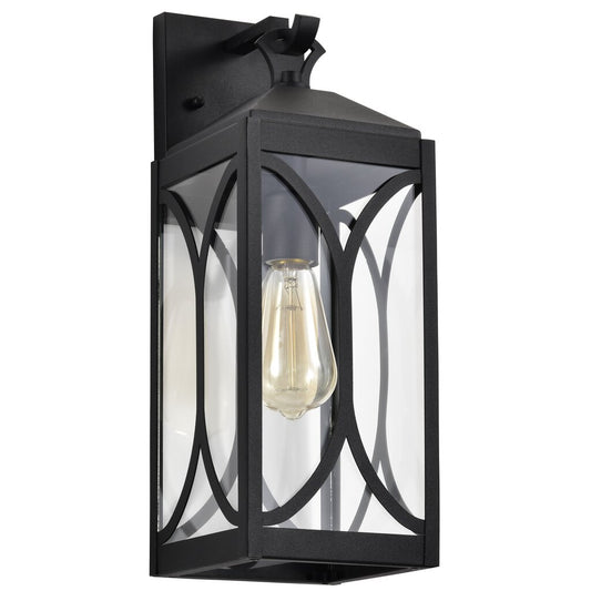 Satco 60-8122 Fixture Oaklyn - 1 Light Medium Wall Lantern Matte Black