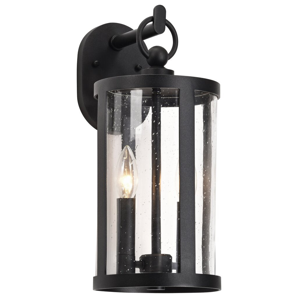 Satco 60-8113 Fixture Broadstone - 2 Light Large Wall Lantern Matte