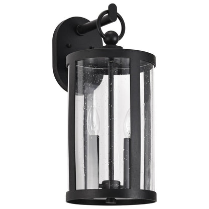 Satco 60-8112 Fixture Broadstone - 2 Light Medium Wall Lantern Matte