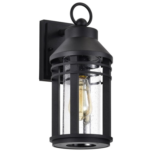 Satco 60-8102 Fixture Wilton - 1 Light Medium Wall Lantern Matte Black