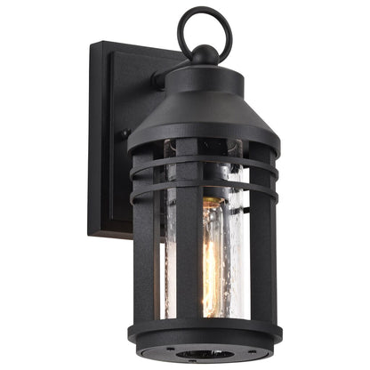 Satco 60-8101 Fixture Wilton - 1 Light Small Wall Lantern Matte Black