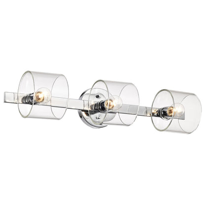 Satco 60-8073 Fixture Marlowe - 3 Light Vanity Polished Nickel with