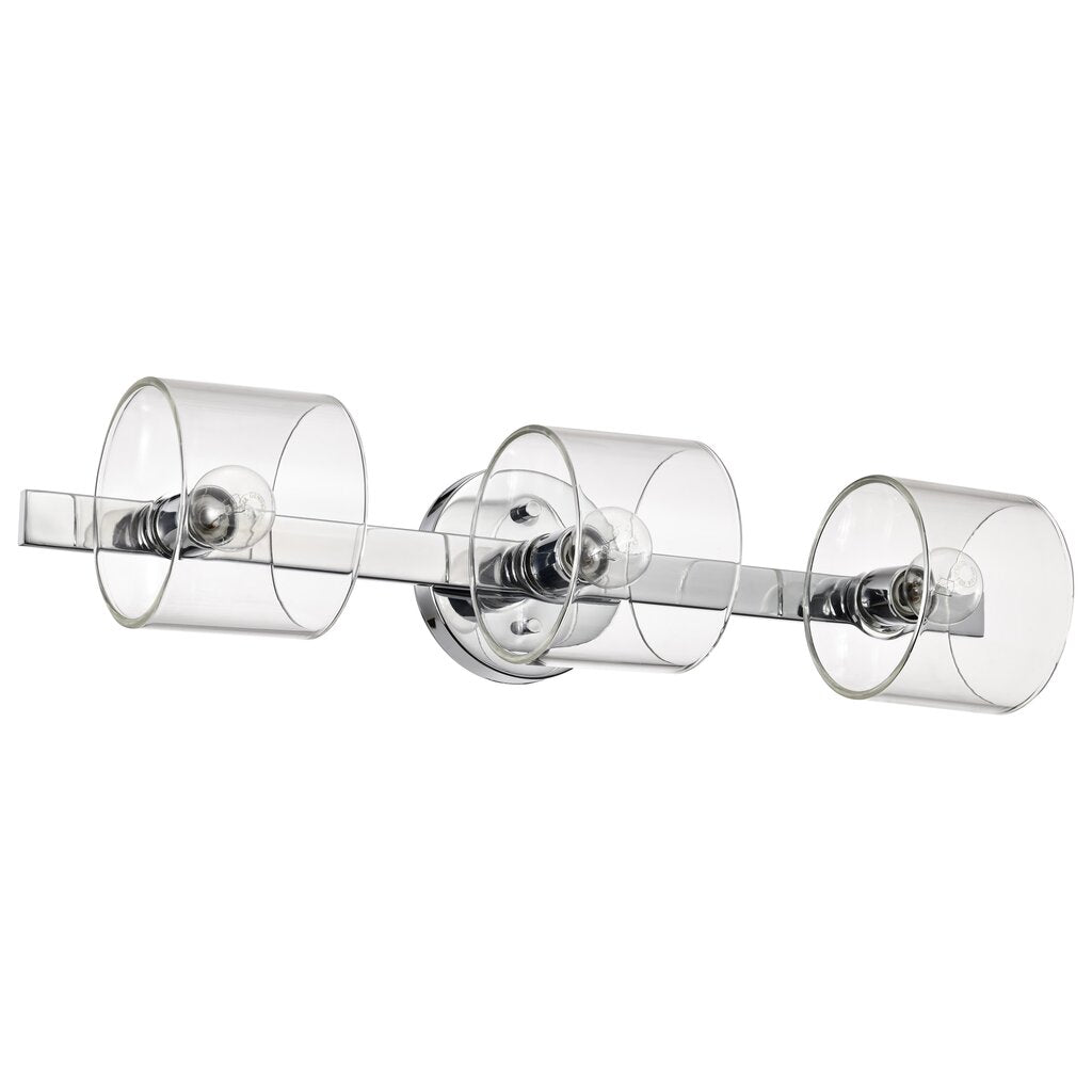 Satco 60-8073 Fixture Marlowe - 3 Light Vanity Polished Nickel with