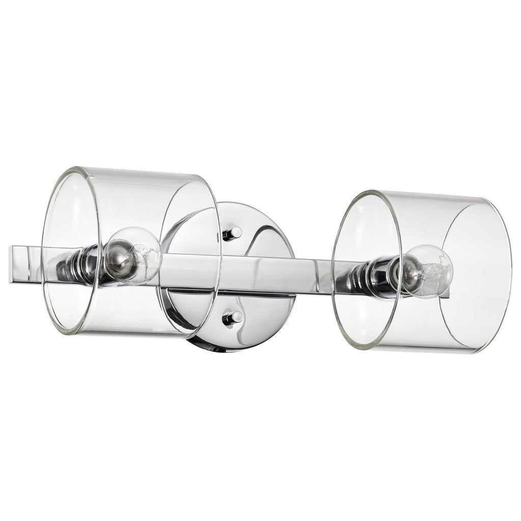 Satco 60-8072 Fixture Marlowe - 2 Light Vanity Polished Nickel with