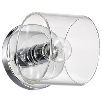Satco 60-8071 Fixture Marlowe - 1 Light Vanity Polished Nickel with