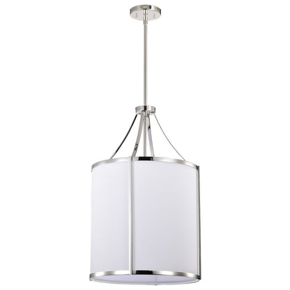 Satco 60-7972 Fixture Easton 3 Light Pendant - Polished Nickel Finish