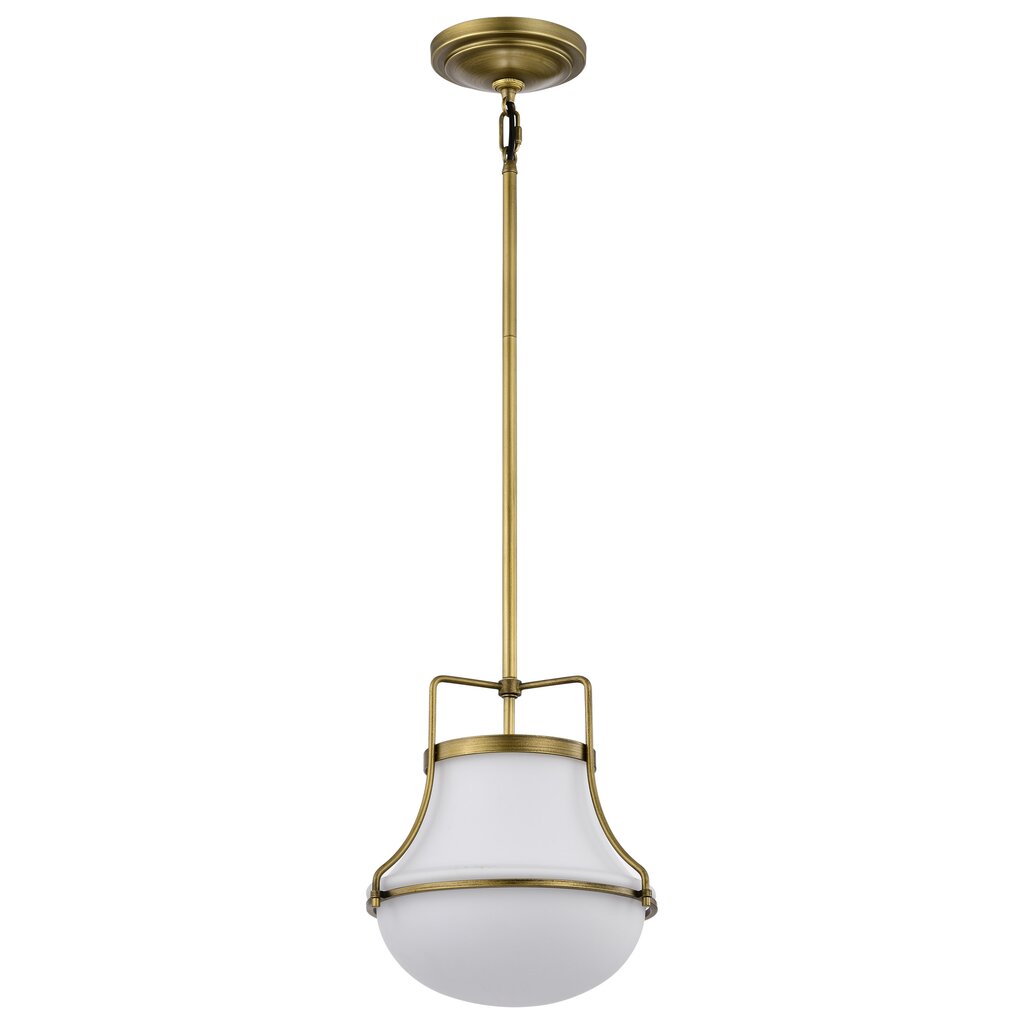 Satco 60-7862 Fixture Valdora 1 Light Pendant - 10 Inches Natural