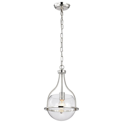 Satco 60-7816 Fixture Amado 1 Light Pendant - 10 Inches Polished