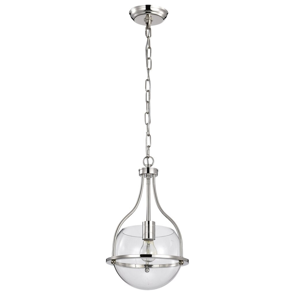 Satco 60-7816 Fixture Amado 1 Light Pendant - 10 Inches Polished