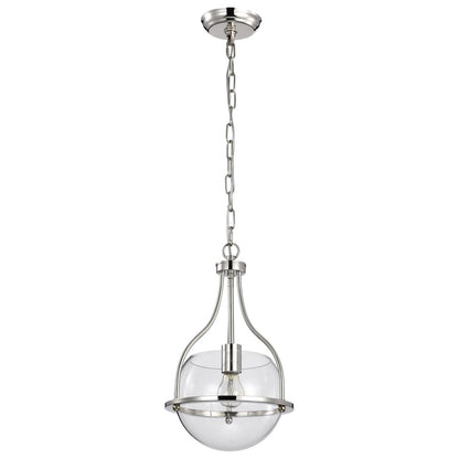 Satco 60-7816 Fixture Amado 1 Light Pendant - 10 Inches Polished