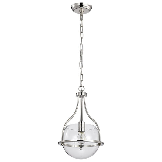 Satco 60-7816 Fixture Amado 1 Light Pendant - 10 Inches Polished