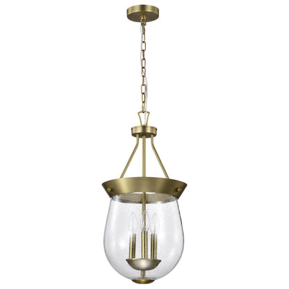 Satco 60-7801 Fixture Boliver 3 Light Pendant - 11 Inches Vintage