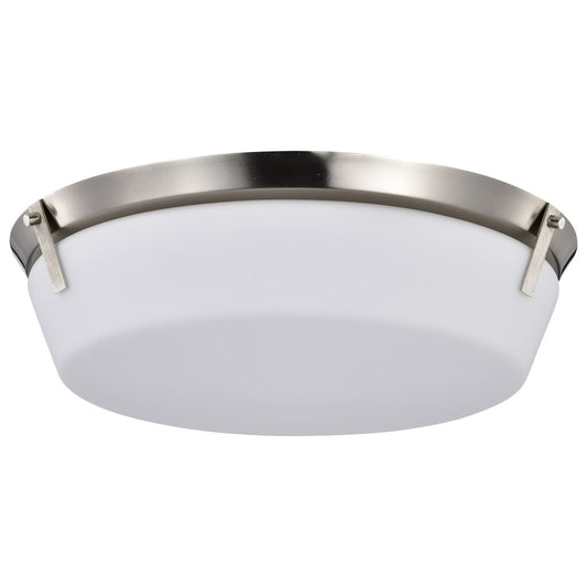 Satco 60-7761 Fixture Rowen 4 Light Flush Mount - Brushed Nickel