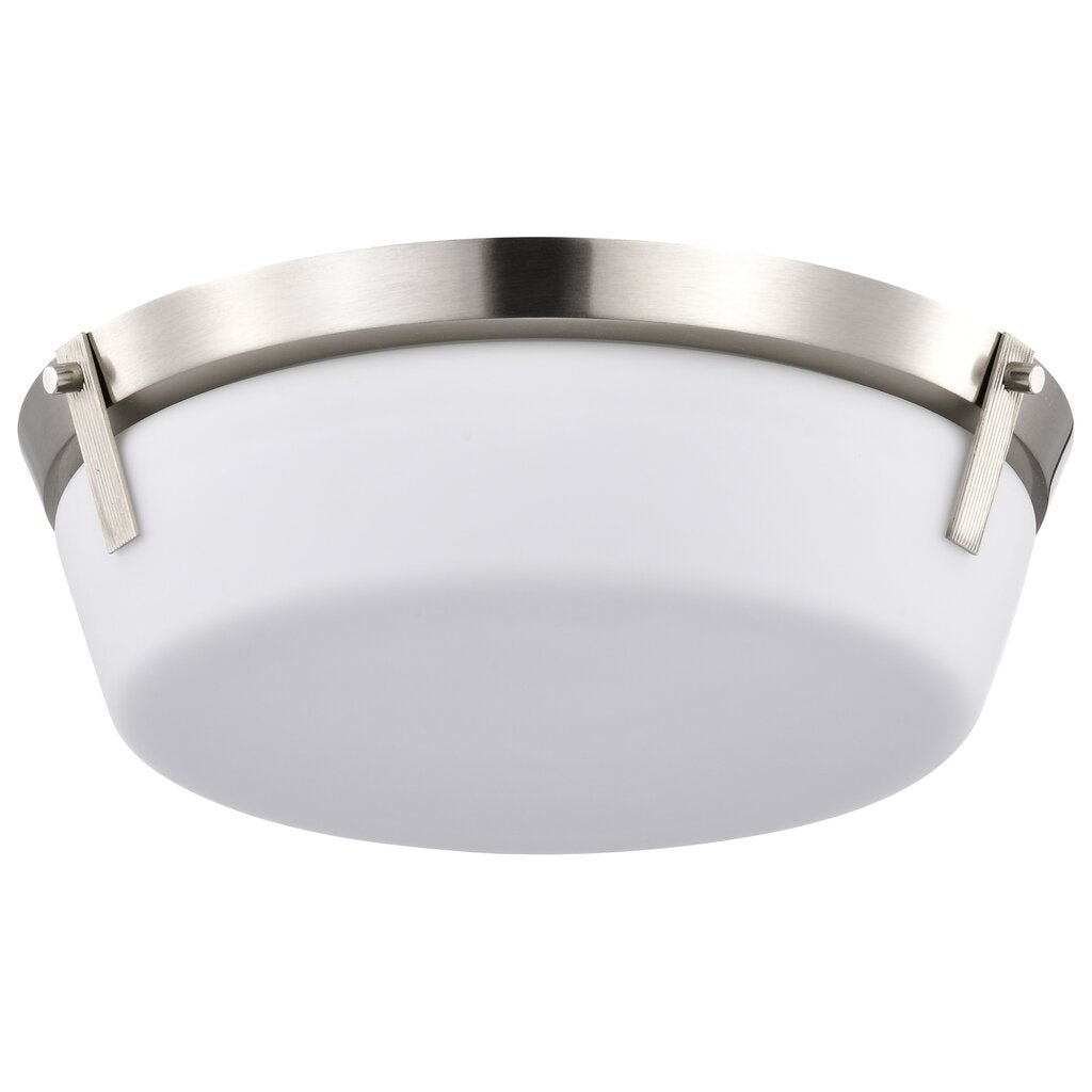 Satco 60-7760 Fixture Rowen 3 Light Flush Mount - Brushed Nickel