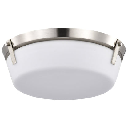 Satco 60-7760 Fixture Rowen 3 Light Flush Mount - Brushed Nickel