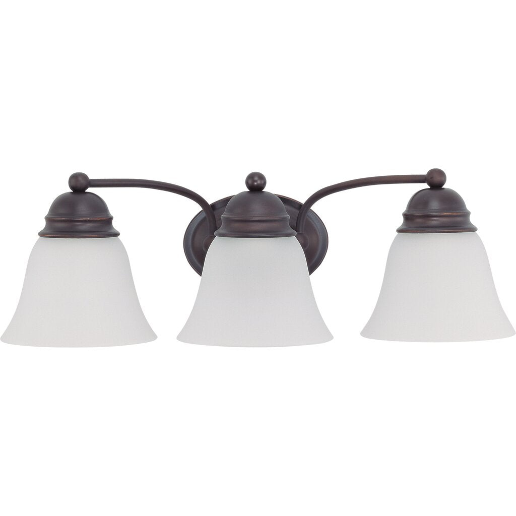 Satco 60-6087 Fixture Empire - 3 Light 21 in. Vanity with Frosted