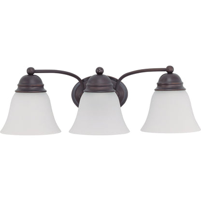 Satco 60-6087 Fixture Empire - 3 Light 21 in. Vanity with Frosted