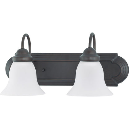 Satco 60-6082 Fixture Ballerina - 2 Light 18 in. Vanity with Frosted