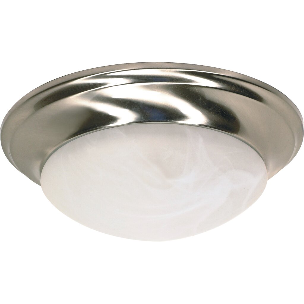 Satco 60-6009 Fixture 1 Light - 12 in. Flush Mount Twist and Lock with