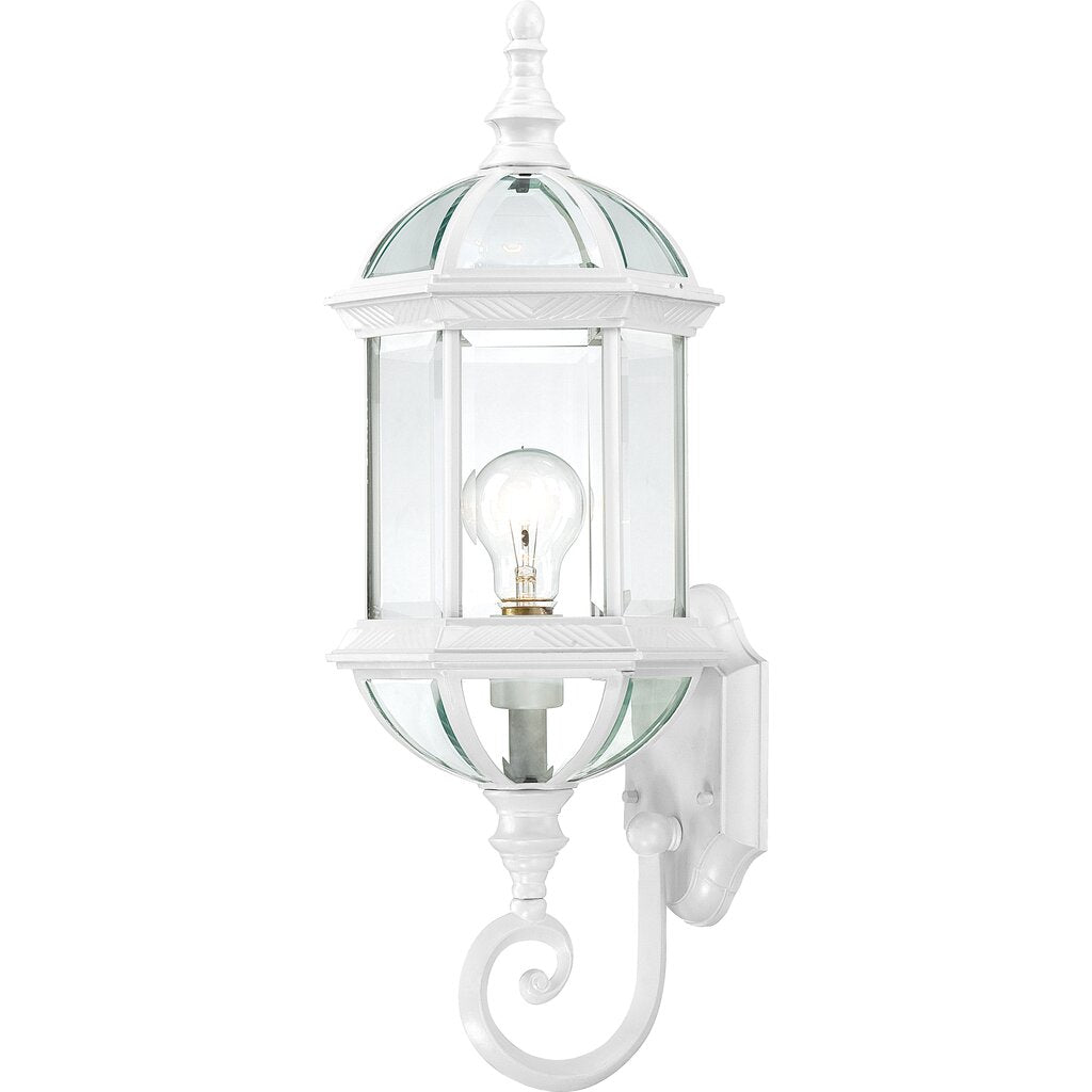 Satco 60-3497 Fixture Boxwood - 1 Light 22 in. Outdoor Wall with Clear