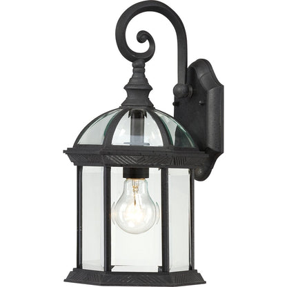 Satco 60-3496 Fixture Boxwood - 1 Light 15 in. Outdoor Wall with Clear