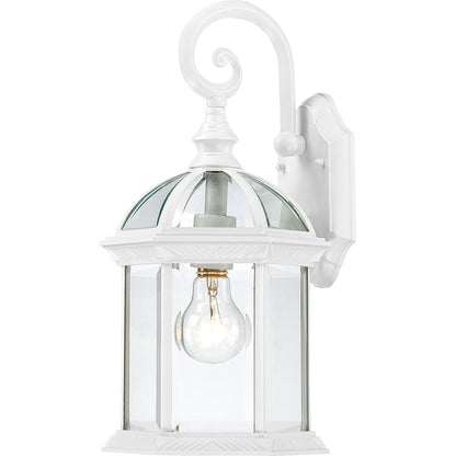 Satco 60-3494 Fixture Boxwood - 1 Light 15 in. Outdoor Wall with Clear