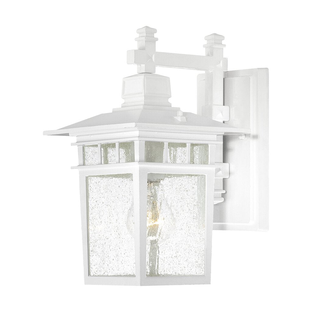 Satco 60-3491 Fixture Cove Neck - 1 Light 12 in. Outdoor Lantern with