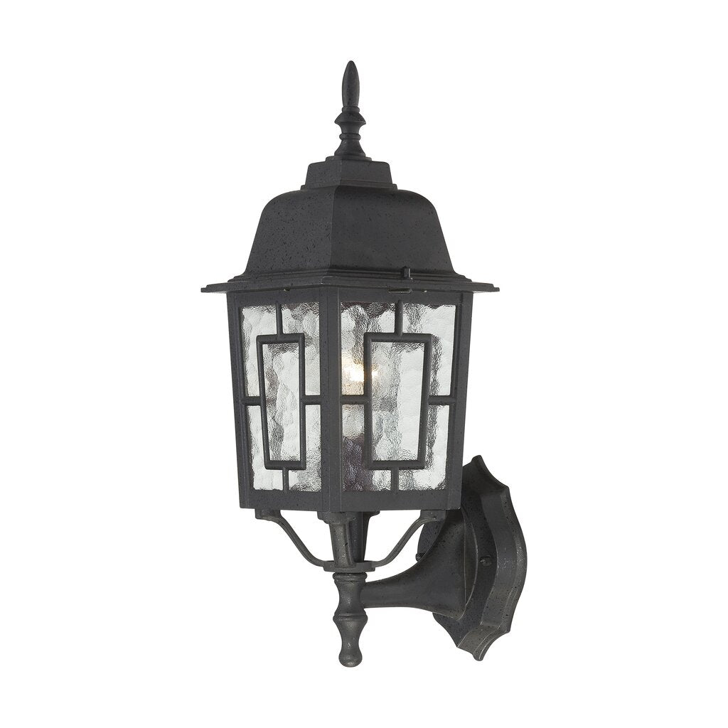 Satco 60-3489 Fixture Banyan - 1 Light 17 in. Outdoor Wall with Clear