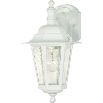 Satco 60-3473 Fixture Cornerstone - 1 Light 13 in. Wall Lantern Arm